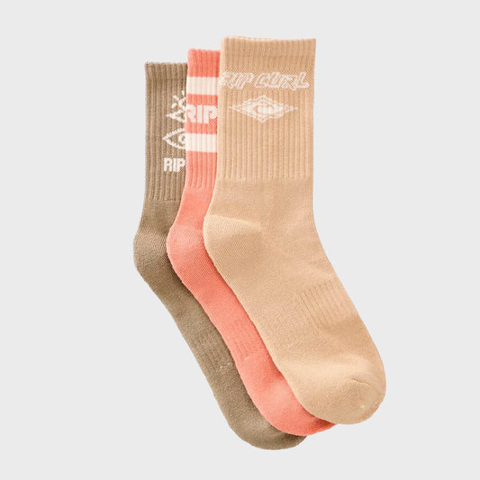 MEDIAS RIP CURL 1/2 ICONS COLORS X3