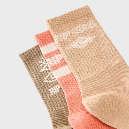 MEDIAS RIP CURL 1/2 ICONS COLORS X3