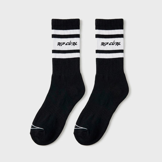 MEDIAS RIP CURL 1/2 TOWEL JACKARD X1 NEGRO