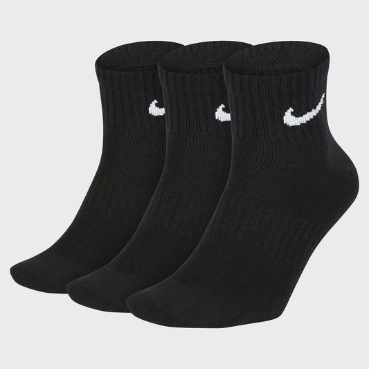 Medias Nike training quarter sock negro unisex