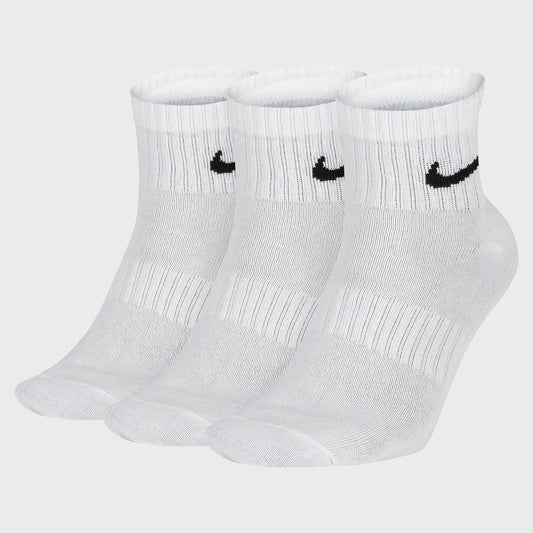 Medias Nike training quarter sock blanco unisex