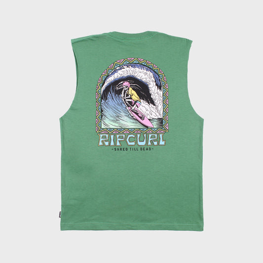MUSCULOSA RIP CURL PRINT GREEN