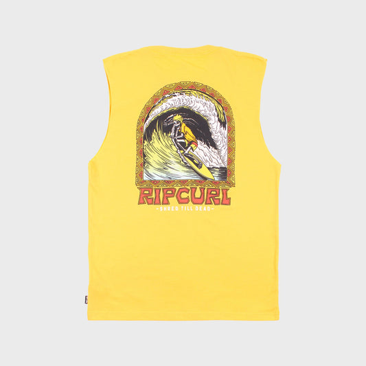 MUSCULOSA RIP CURL PRINT YELLOW