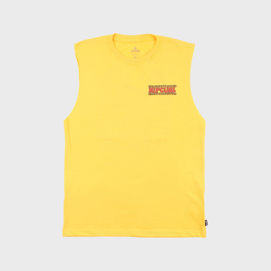 MUSCULOSA RIP CURL PRINT YELLOW