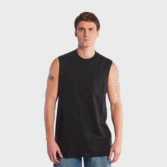 MUSCULOSA VOLCOM OVER PLAIN BLACK
