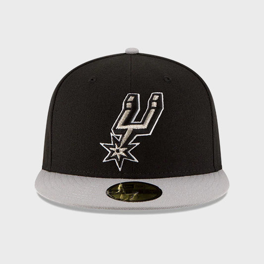 Gorra New Era San Antonio Spurs Negro Unisex Talle 7 3/8