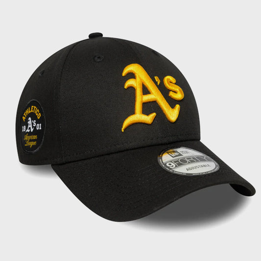GORRA NEW ERA OAKLAND ATHLETICS SIDE PATCH BLACK