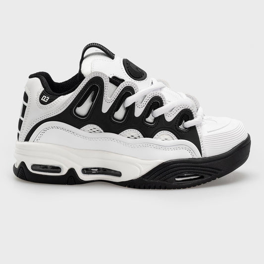 ZAPATILLAS OSIRIS D3 2001 WHITE WHITE BLACK