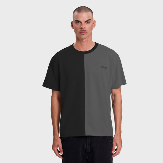 REMERA CIRCA BLOCKY BOXY TEE BLACK