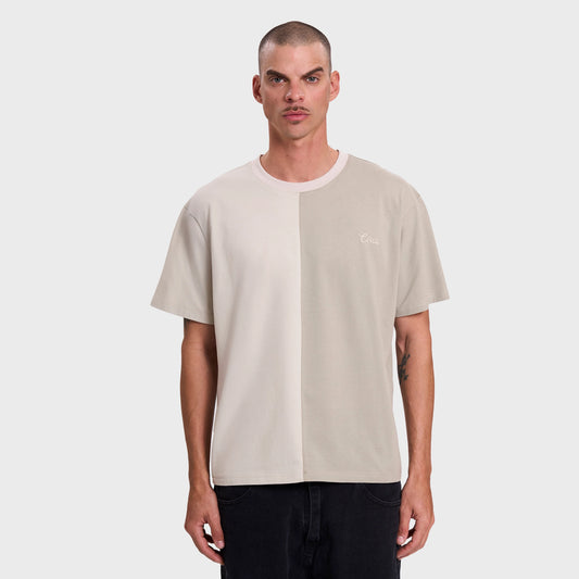 REMERA CIRCA BLOCKY BOXY TEE CEMENT