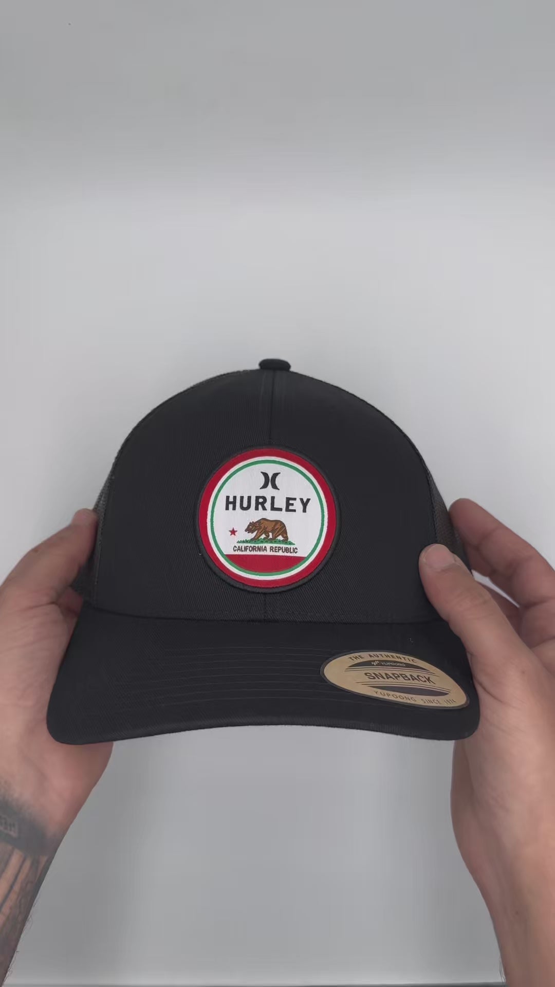 GORRA HURLEY LOCAL TRUCKER BLACK