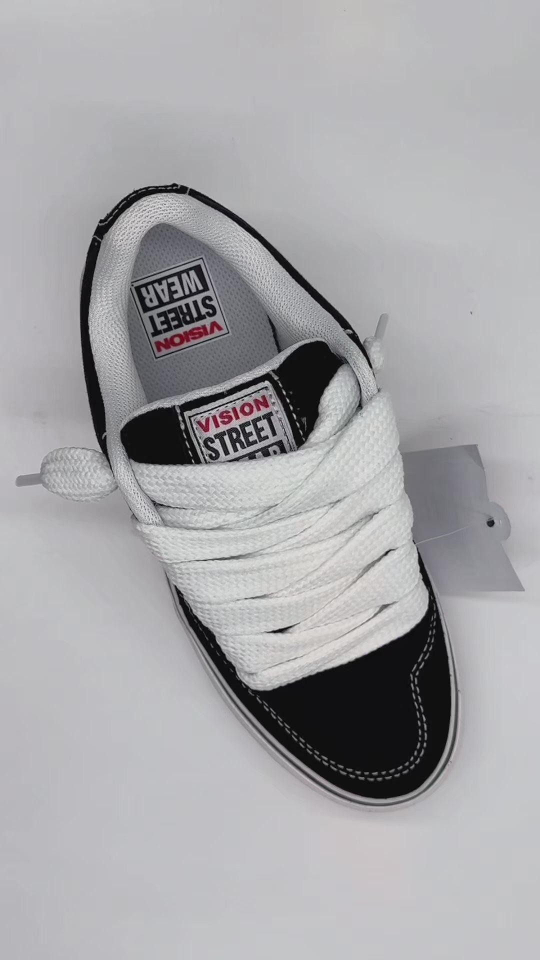Vision Zapatillas Stick Unisex Negro/blanco Urbano/Skate black