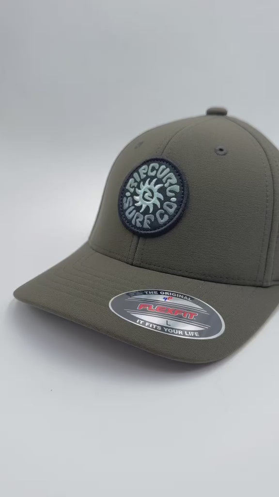 Gorra Rip Curl Flexfit Rinsed niños verde