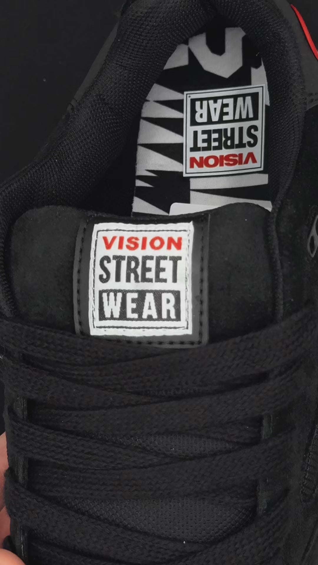 ZAPATILLAS VISION SAAVY BLACK WHITE