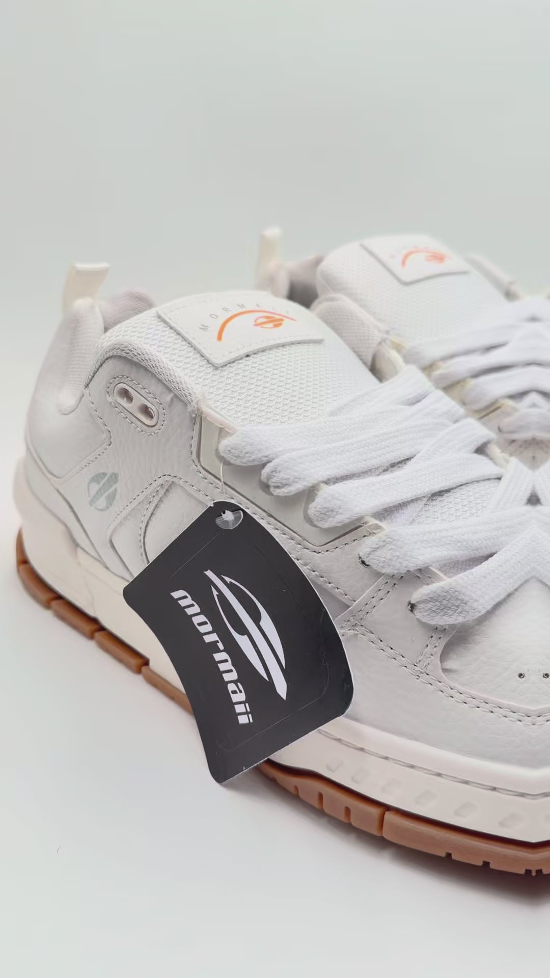 Mormaii Zapatillas Crest WNT Unisex Blanco/Gum Urbano/Skate