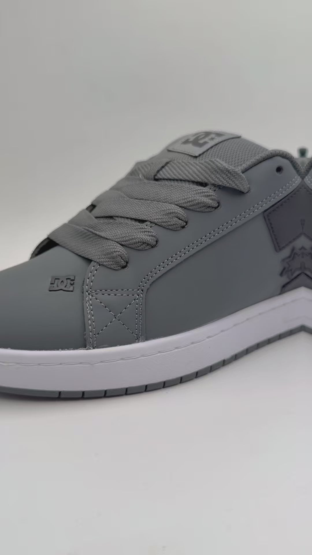 DC Zapatillas Court Graffik Hombre Gris Urbano/Skate