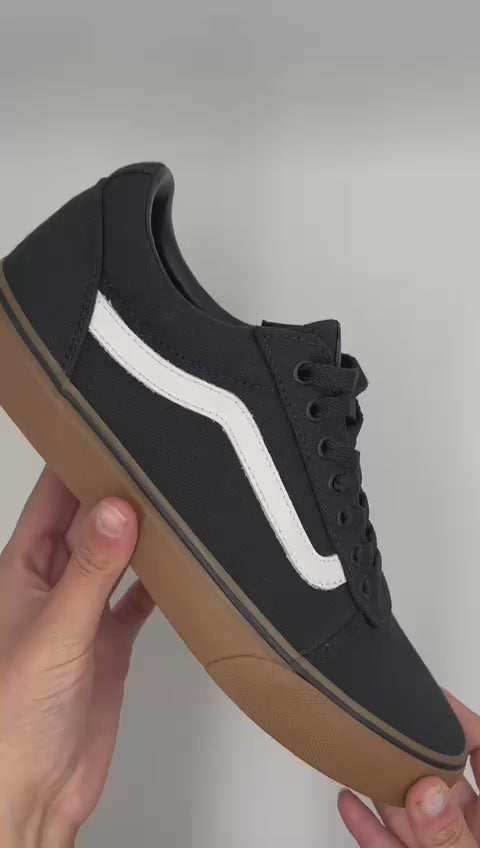 Vans Zapatillas Ward Hombre Negro/Caramelo Urbano/Skate