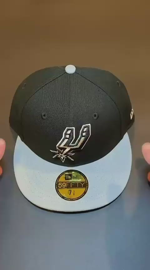 GORRA NEW ERA SAN ANTONIO SPURS BLACK 7-3/8