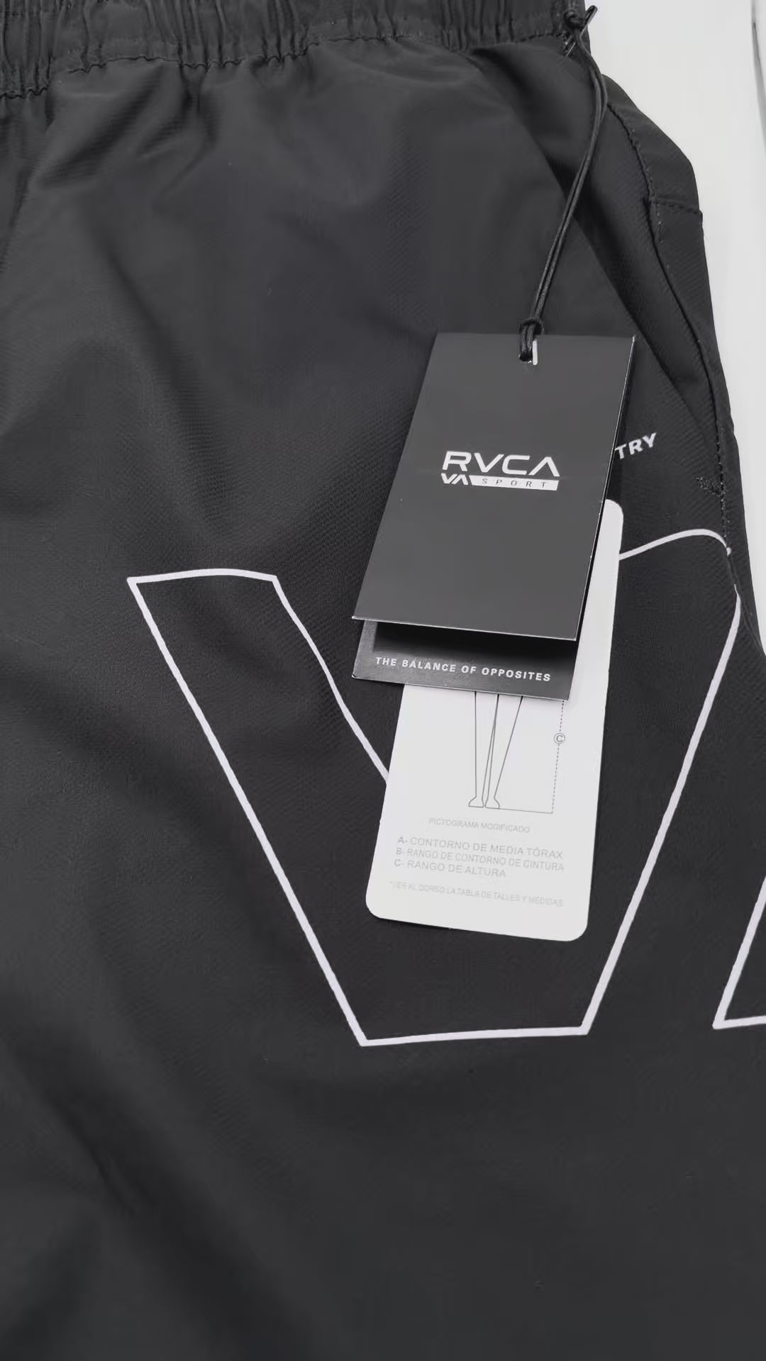 Short RVCA Deportivo Yogger 2 In 1 17 Black