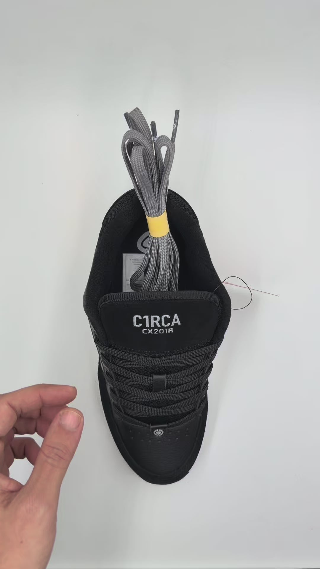 Circa Zapatillas 201R Unisex Negro/Blanco Urbano/Skate