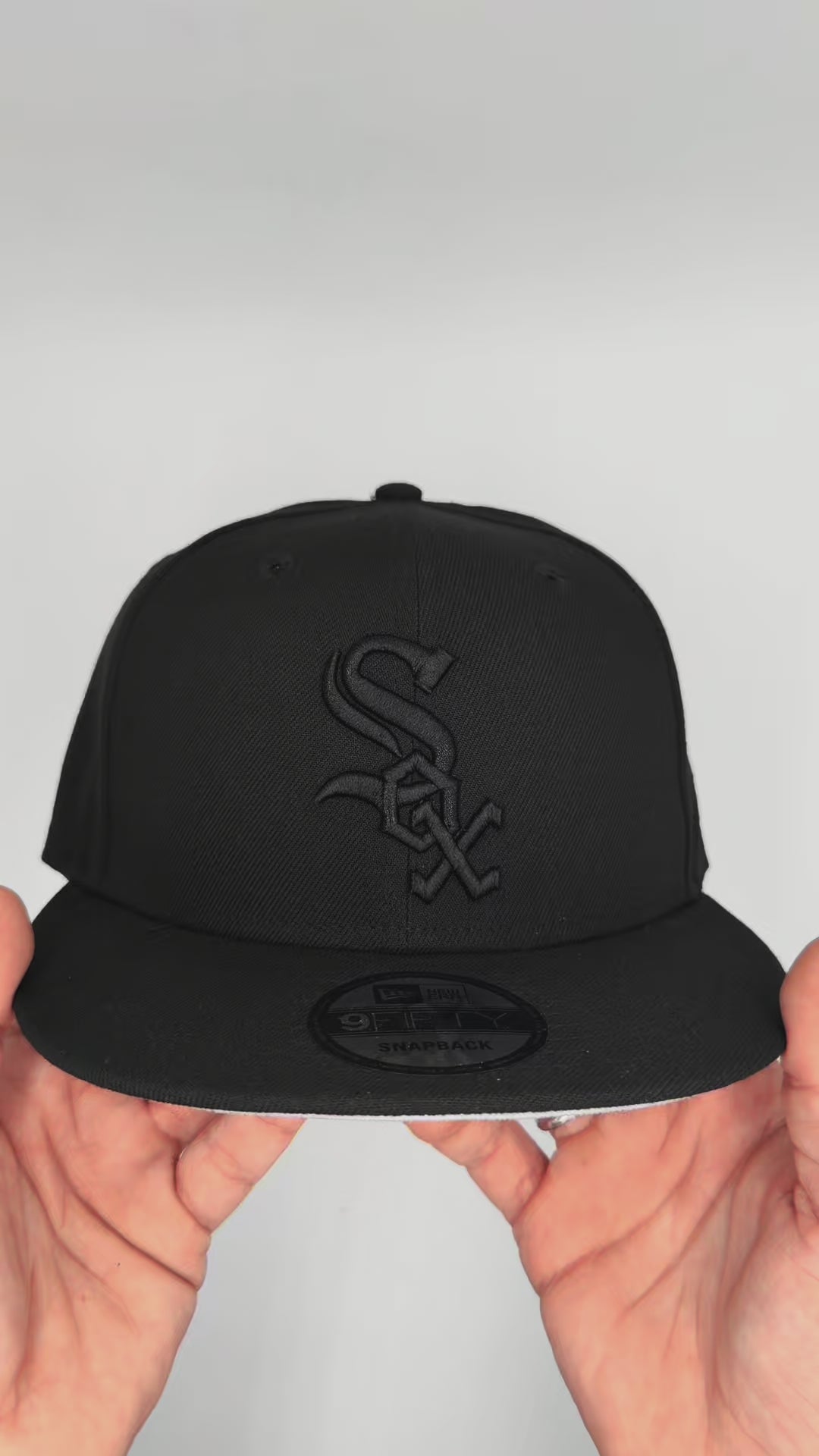 Gorra New Era Chicago White Sox Full Negro