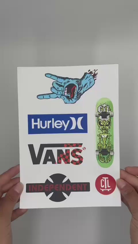 KIT DE CALCOS S PACK X5 C VINILO MATE