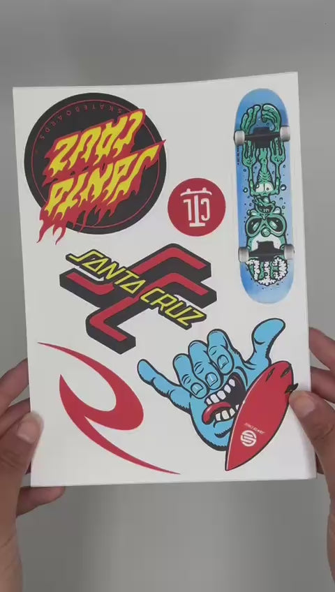 KIT DE CALCOS S PACK X5 B VINILO MATE