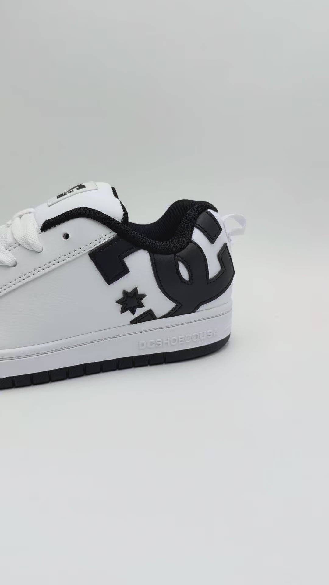 DC Zapatillas Court Graffik Niño Blanco/Negro Urbano/Skate
