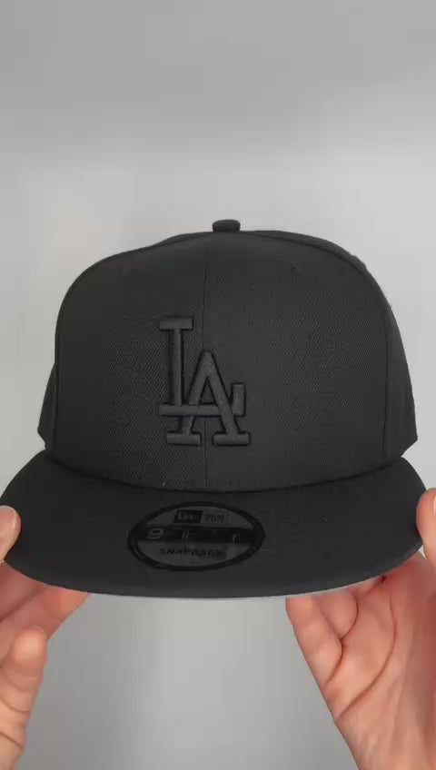 GORRA NEW ERA LOS ANGELES DODGERS FULL BLACK