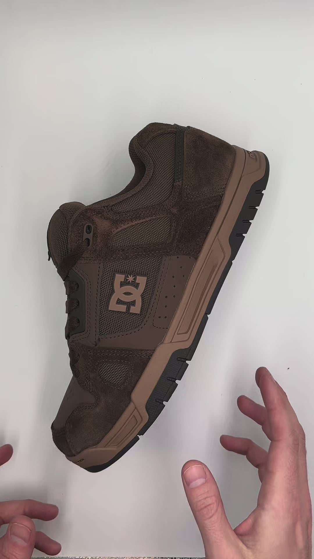 DC Zapatillas Stag Hombre marron/Gum Urbano/Skate