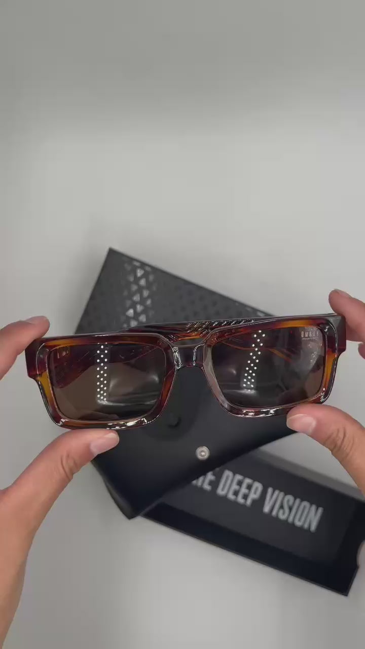 ANTEOJOS OMBAK NAMIBIA HABANA BRILLO MARRON POL