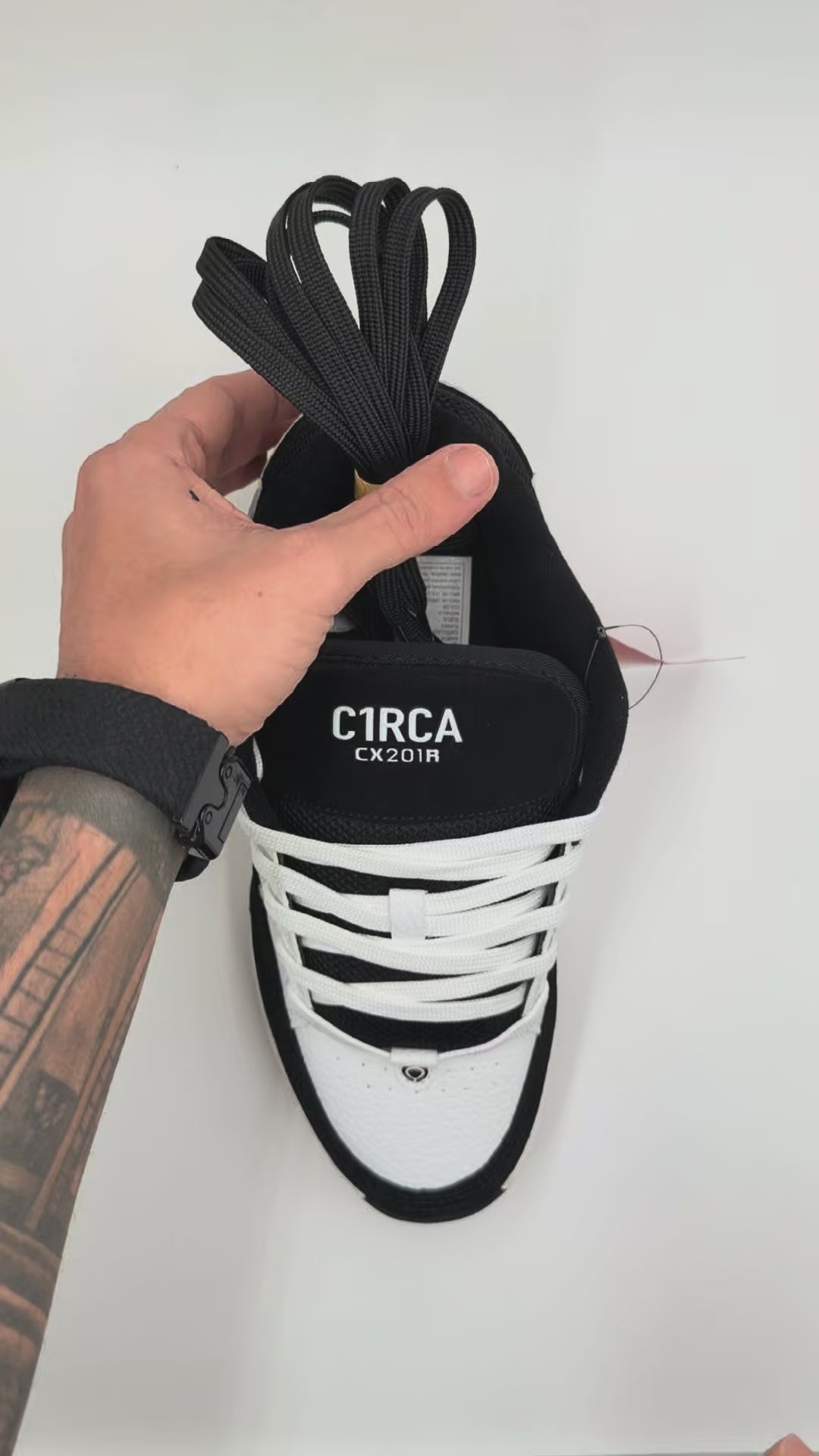 Circa Zapatillas 201R Unisex Blanco/Negro Urbano/Skate