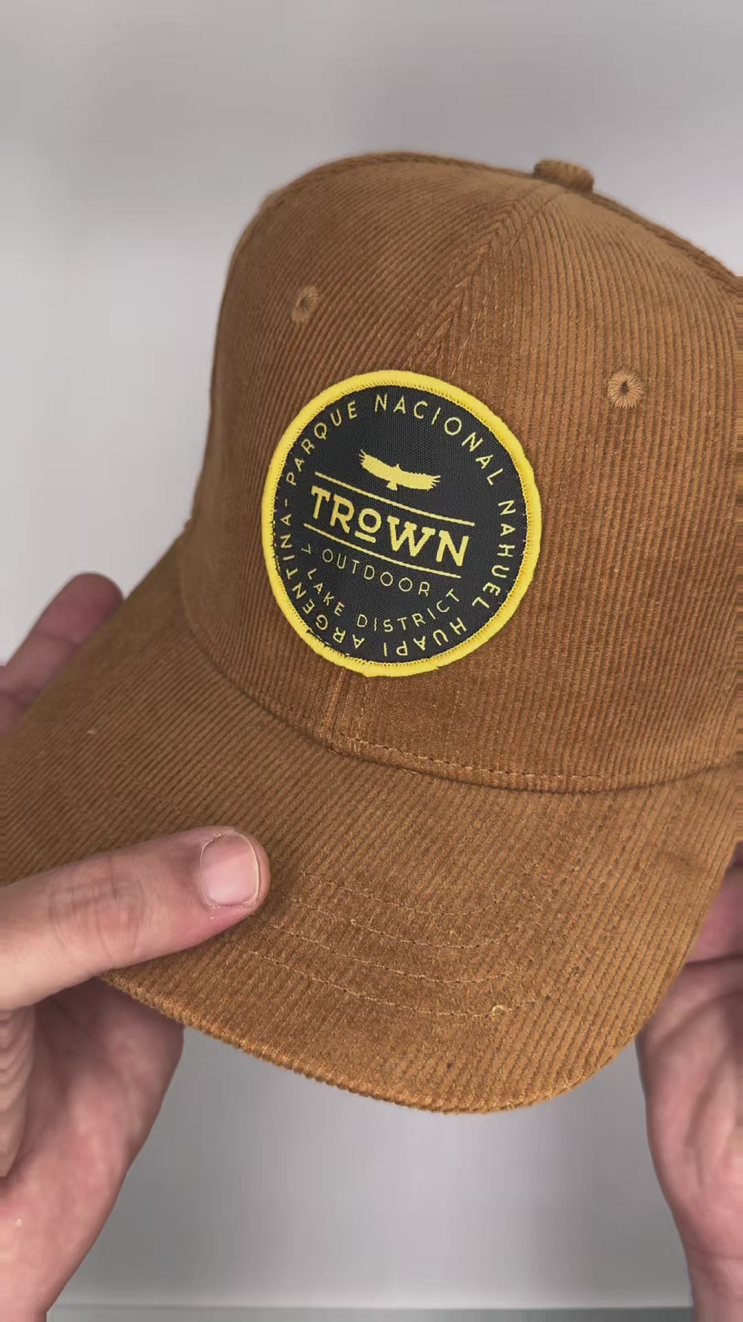 GORRA TROWN 7 LAKES BROWN