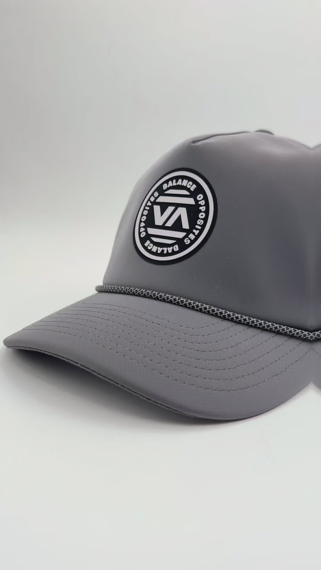 Gorra RVCA Modfit gris unisex sport