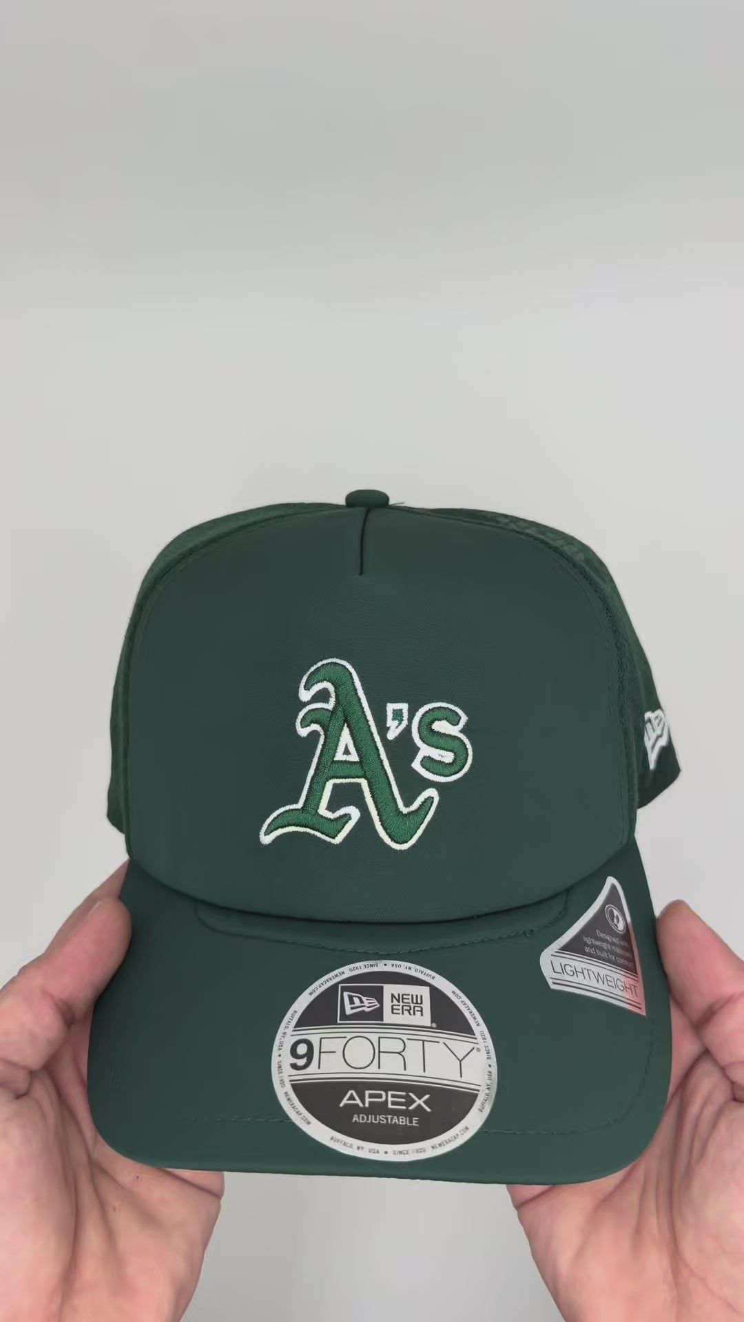 Gorra New Era Apex Oakland Athletics Mlb Verde