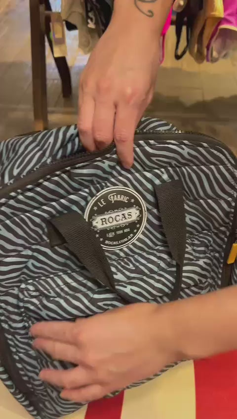 MOCHILA ROCAS HONO CEBRA