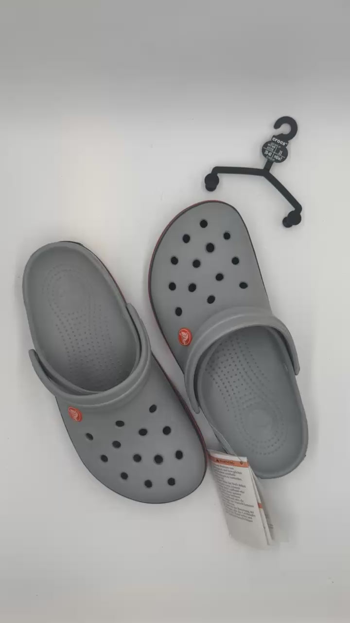 CROCSBAND LIGHT GREY NAVY