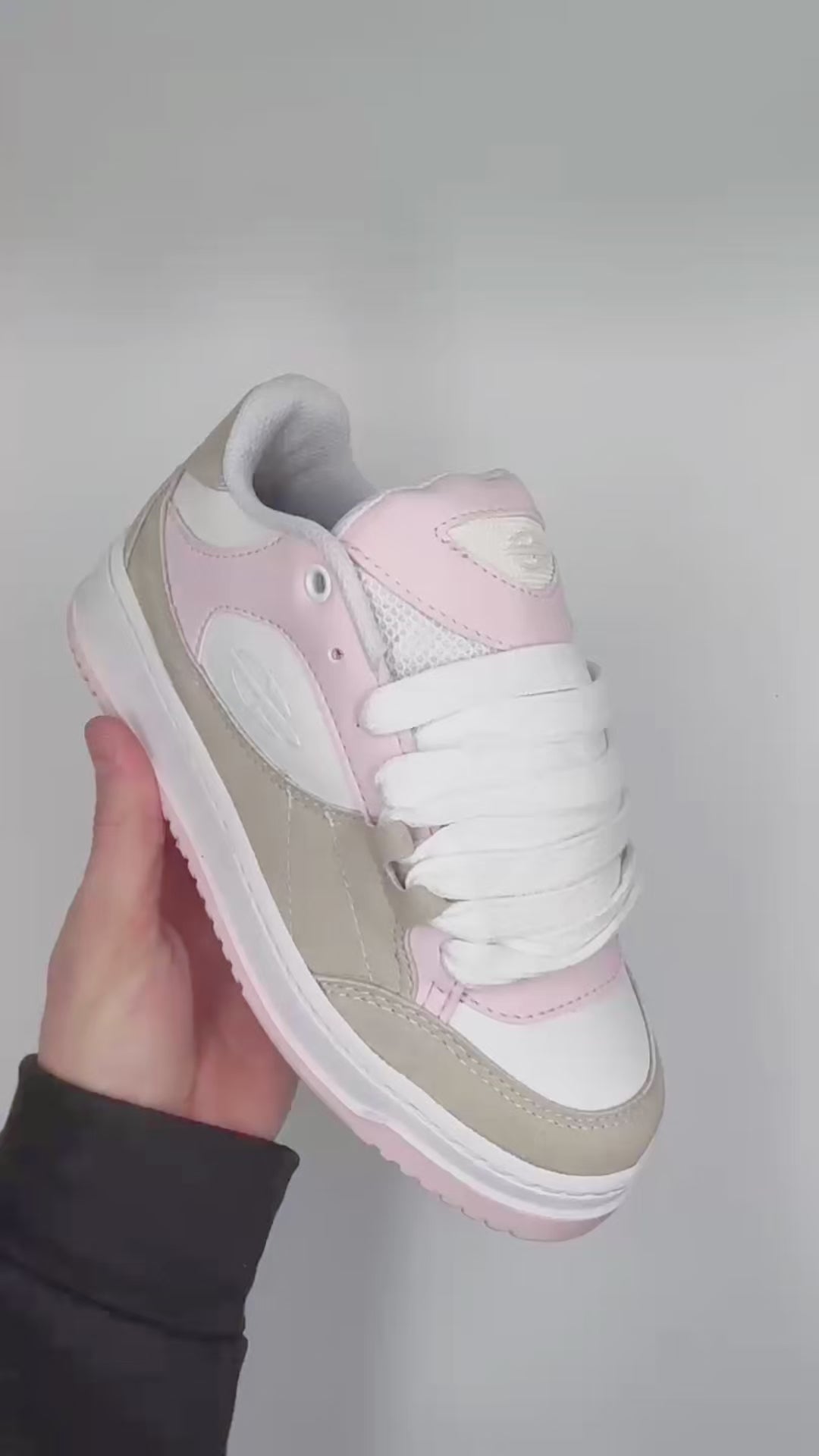 Mormaii Zapatillas Swell Mujer Blanco/Rosa Urbano/Skate