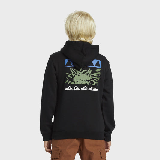 BUZO QUIKSILVER GRAPHIC (NEG) BOYS