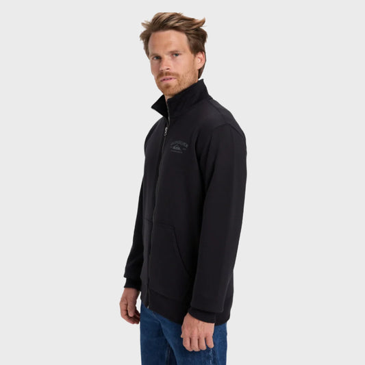 CAMPERA QUIKSILVER ZIP FLEECE NO HOOD BLACK