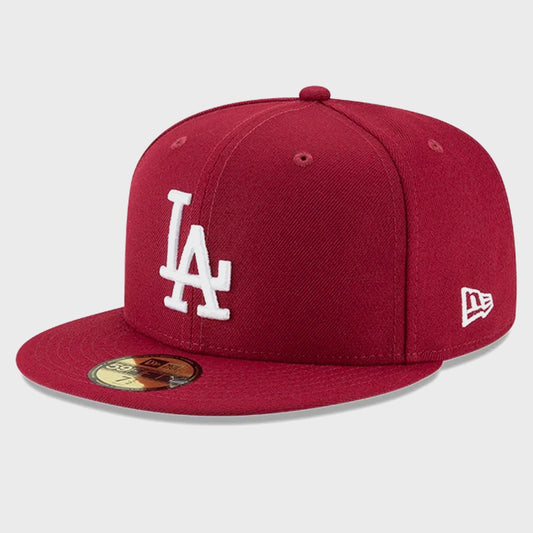 Gorra New Era 59FIFTY Los Angeles Dodgers MLB Basic Cardinal