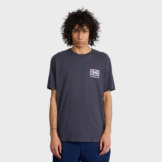 Remera Quiksilver Evo Youth Crisis Negro para Hombre