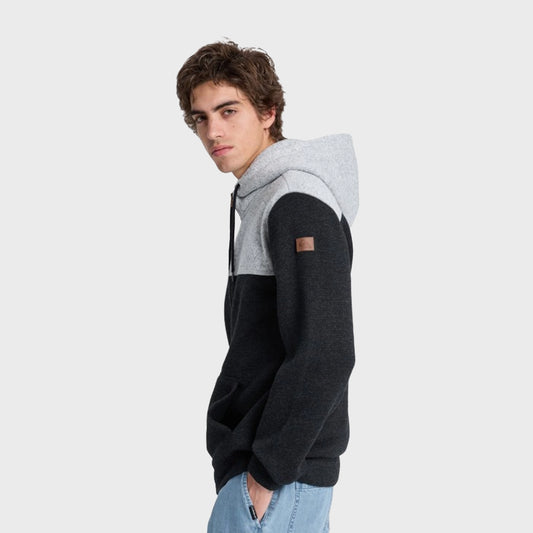 Campera Quiksilver Keller Block Gris para hombre