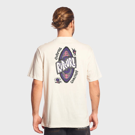 REMERA RIP CURL RAW ENERGY GRINDER WHITE