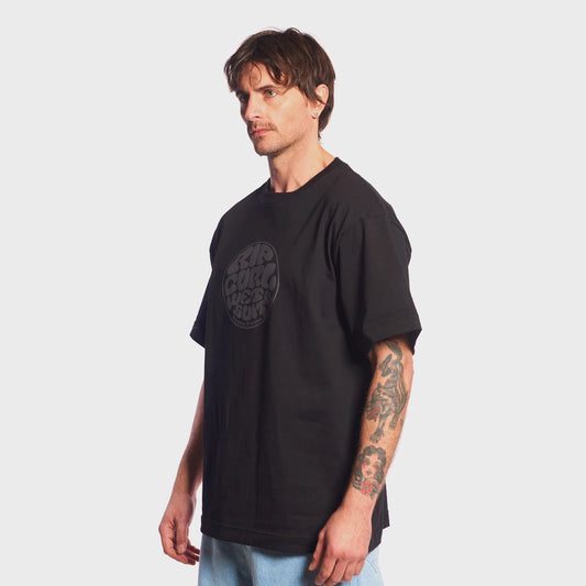 Remera Rip Curl Oversize Wetty Negro