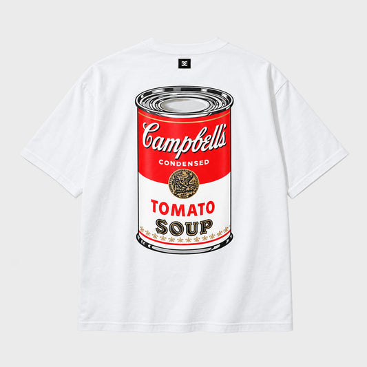 Remera Luxo Andy Warhol blanco unisex
