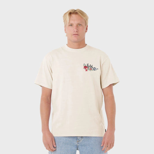 REMERA RIP CURL PHOTOPRINT COLLECTOR WHITE