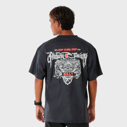 REMERA RIP CURL LOOSE PADANG 25 BARONG BLACK