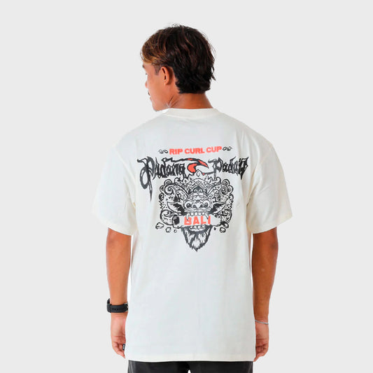 REMERA RIP CURL LOOSE PADANG 25 BARONG WHITE