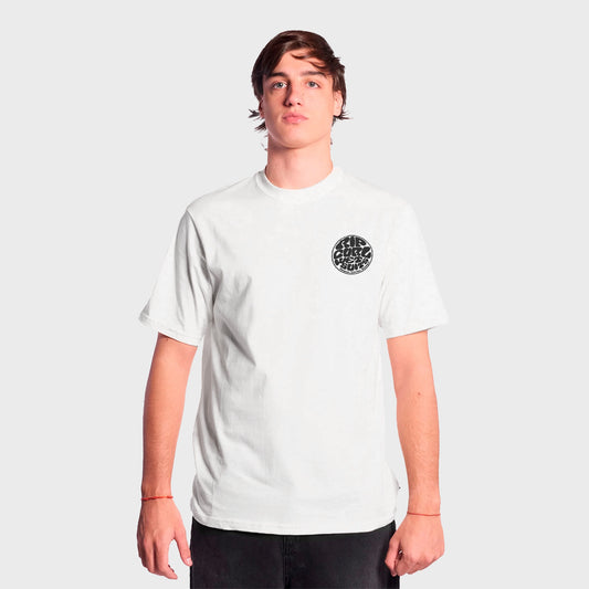 REMERA RIP CURL ICONS OF SURF WHITE OD